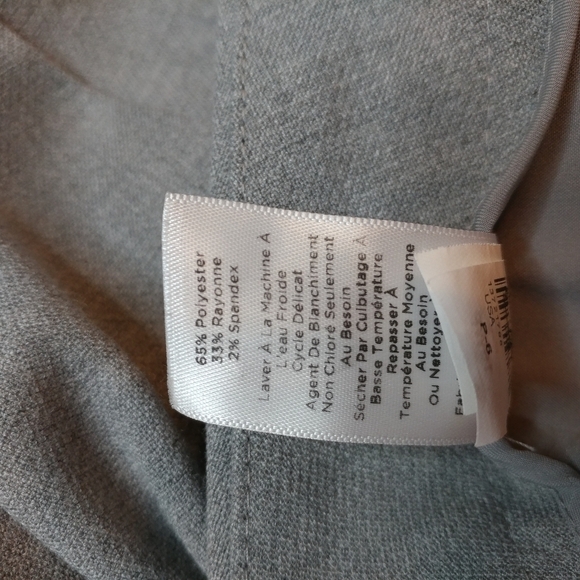 Talbots Grey High Waist Tailored Ankle Pant - Picture 12 of 12